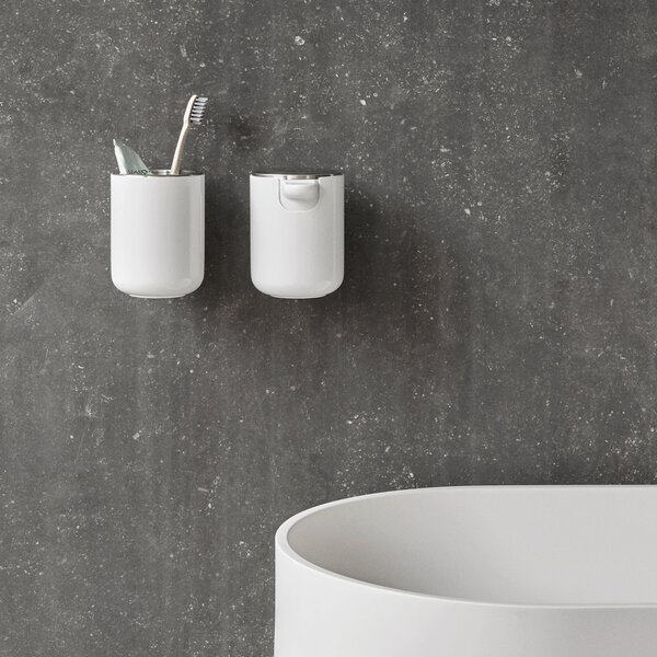 AUDO COPENHAGEN Kelímek na kartáčky, White