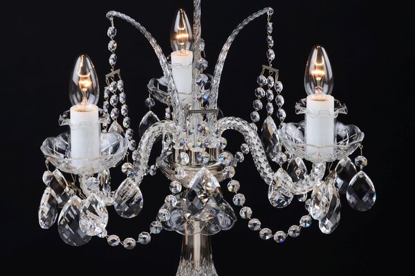 Stolní lampa LLCH03–CRYSTAL-TLS, Varianta Zlatá