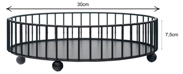 Ošatky Velikost: 18cm - černá
