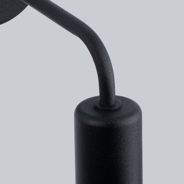 Sollux SL.1449 - Nástěnná lampa NORAH 1xE27/15W/230V černá