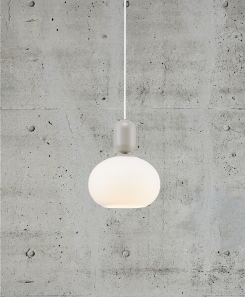 Nordlux - Lustr na lanku NOTTI 1xE27/40W/230V šedá