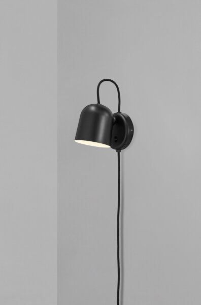 DFTP by Nordlux - Nástěnné bodové svítidlo ANGLE 1xGU10/25W/230V černá