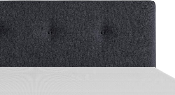 POSTEL BOXSPRING, 240/200 cm, antracitová P & B - Manželské postele, Online Only