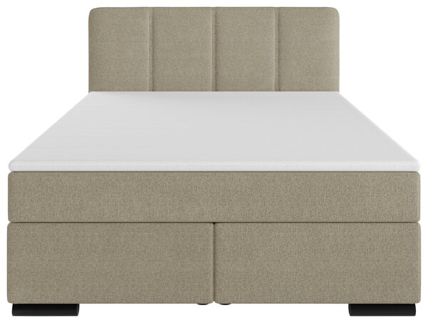 POSTEL BOXSPRING, 120/200 cm, béžová P & B - Jednolůžkové postele, Online Only