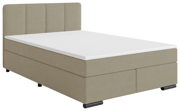 POSTEL BOXSPRING, 120/200 cm, béžová P & B - Jednolůžkové postele, Online Only