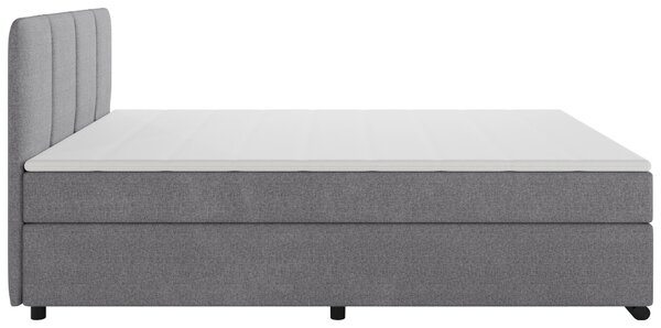 POSTEL BOXSPRING, 120/200 cm, světle šedá MID.YOU - Jednolůžkové postele, Online Only
