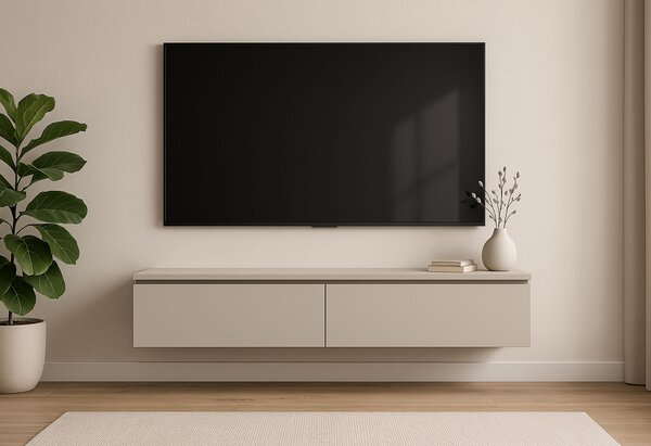 Toaletní stolek Levía kašmír 2š 100x32x22