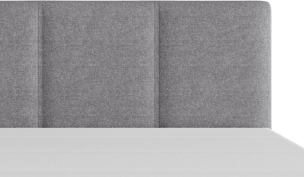 POSTEL BOXSPRING, 120/200 cm, světle šedá MID.YOU - Jednolůžkové postele, Online Only