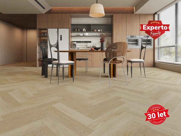 V-podlahy Experto Click SPC 50 Plus Herringbone Dub Carra 88065L-008 1,7323 m2