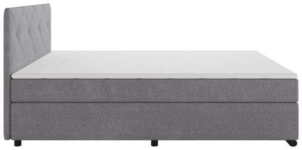 POSTEL BOXSPRING, 120/200 cm, antracitová MID.YOU - Jednolůžkové postele, Online Only