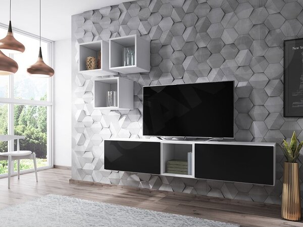 Nábytek Nessor VIII, Barva: bílá 5902928276091