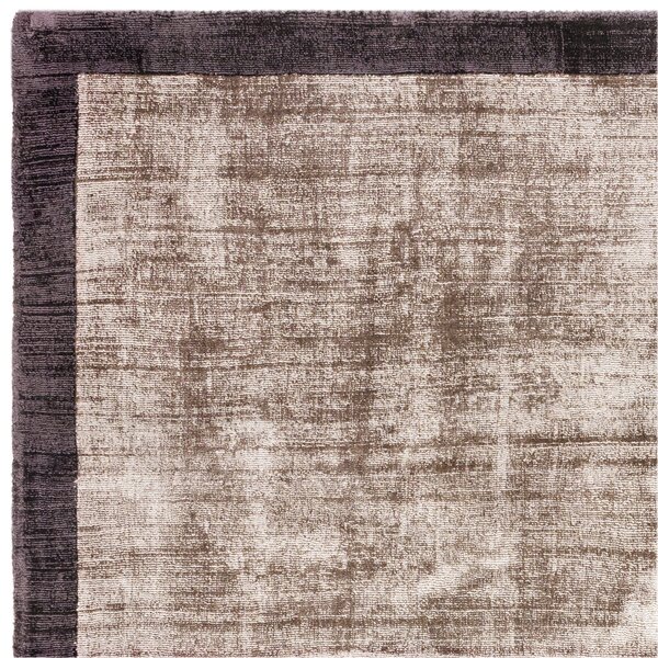 Černý koberec Ife Border Charcoal Silver Rozměry: 120x170 cm