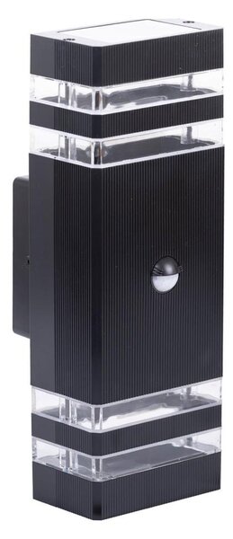 Venkovní nástěnné svítidlo se senzorem BREZZA 2xGU10/35W/230V IP65