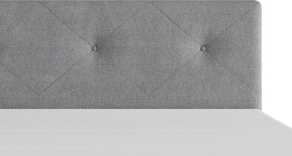 POSTEL BOXSPRING, 120/200 cm, antracitová MID.YOU - Jednolůžkové postele, Online Only