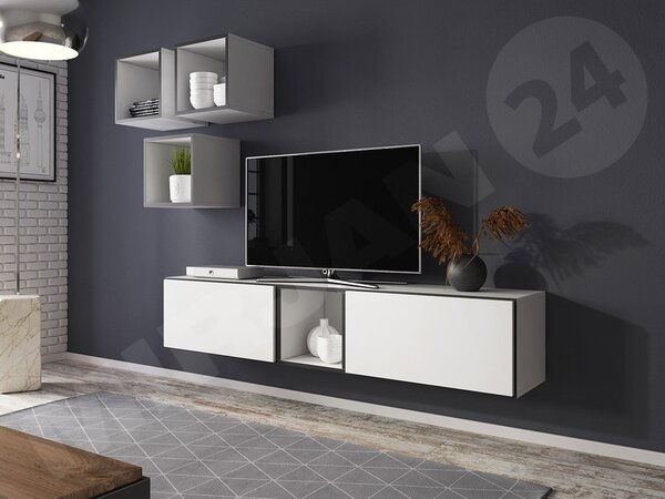 Nábytek Nessor VIII, Barva: bílá 5902928276091