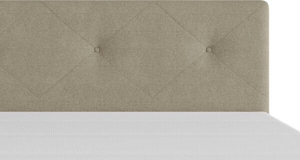 POSTEL BOXSPRING, 120/200 cm, béžová MID.YOU - Jednolůžkové postele, Online Only