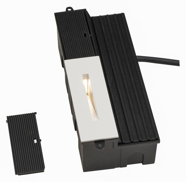 LA 1002979 NOTAPO I Indoor, nástěnné vestavné LED svítidlo, 3000K, bílé - BIG WHITE (SLV)