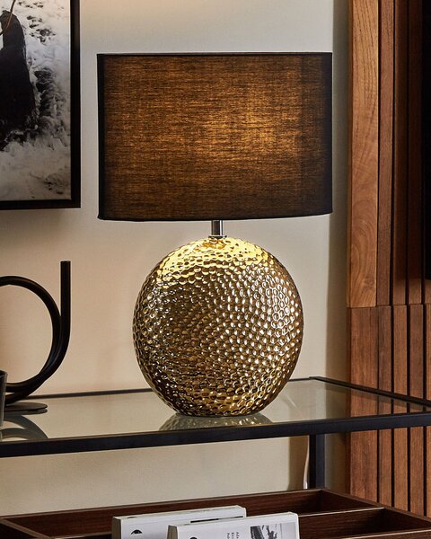 Stolní lampa NASVA Keramika Zlatá