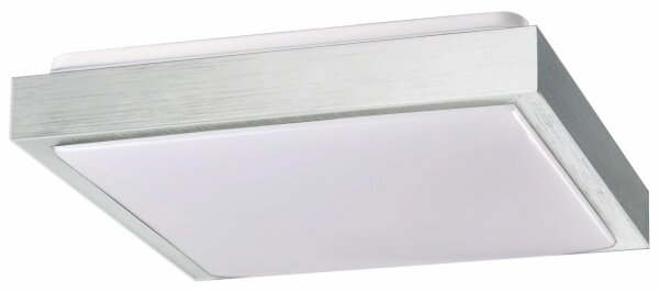Stropní svítidlo KAZIMIERZ 2xE27/20W/230V 29,5x29,5 cm stříbrná