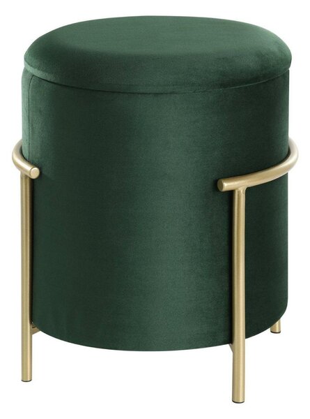 Eglo LIVING Taburet v.465 zelená/zlatá MASHIKE 424136