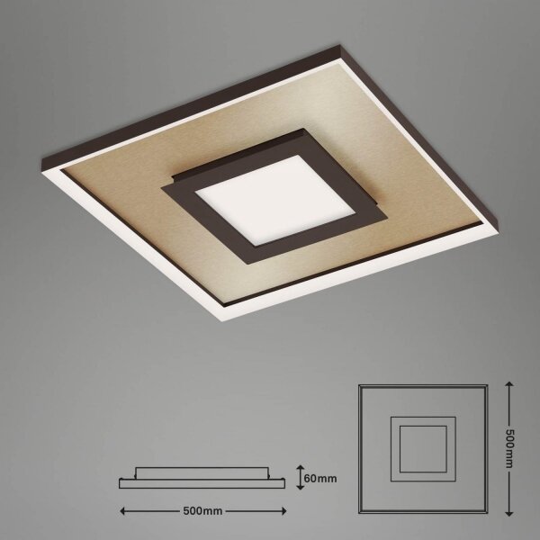 Briloner 3641-017 - LED Stmívatelné svítidlo FRAME LED/30W/230V 2700-6500K + DO