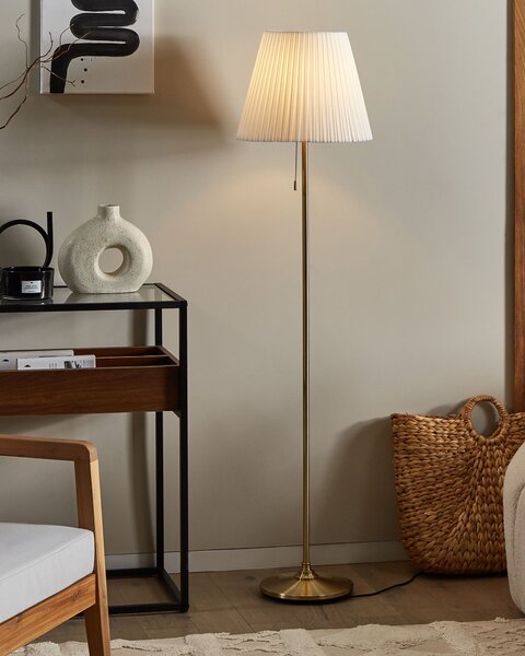 Stojací lampa TORYSA Kov Mosazná
