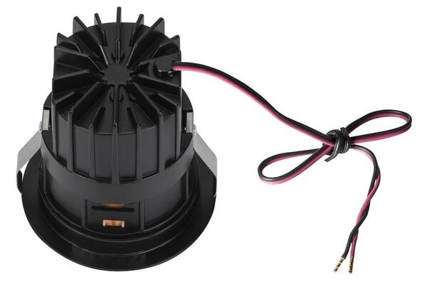 LA 1002594 HORN MAGNA LED venkovní svítidlo k zabudování do stropu černá/zlatá, 3000K, 25° - BIG WHITE (SLV)