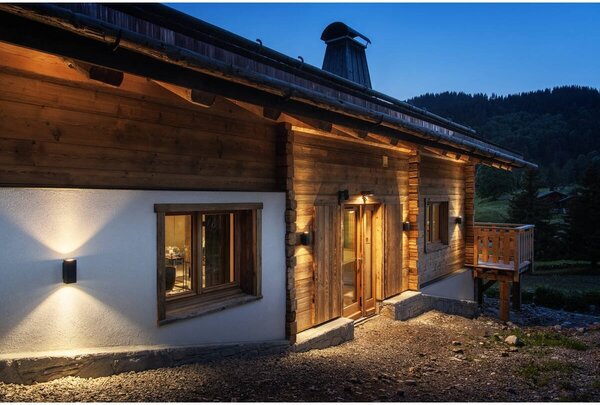 LA 1004748 ESKINA FRAME WL venkovní LED nástěnné přisazené svítidlo double antracit CCT switch 3000/4000 K - BIG WHITE (SLV)
