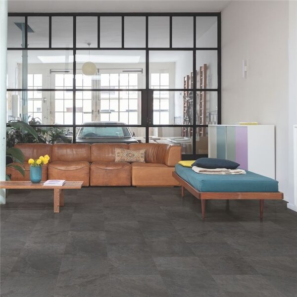 Quick-Step Alpha Vinyl Tiles Černá břidlice AVST40035 1,848 m2