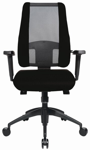 OTOČNÁ ŽIDLE, síťovina, černá - Online Only kancelářské židle, Online Only