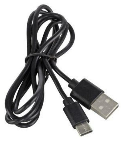 JUST LIGHT LED bateriové stolní svítidlo černé tvar houby stmívatelné dotykem USB 2700-5000K LD 19190-18