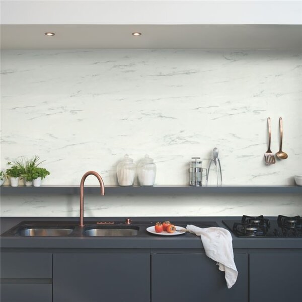 Quick-Step Alpha Vinyl Tiles Mramorová dlažba bílá AVST40136 1,848 m2