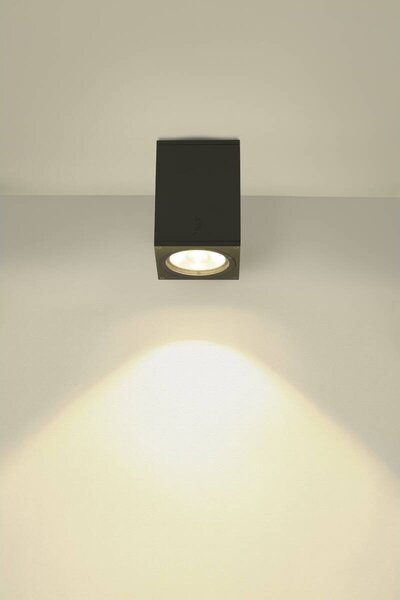 LA 1003421 ENOLA SQUARE M Outdoor, stropní LED svítidlo, antracitové - BIG WHITE (SLV)