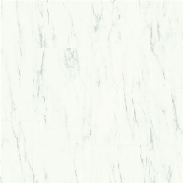 Quick-Step Alpha Vinyl Tiles Mramorová dlažba bílá AVST40136 1,848 m2