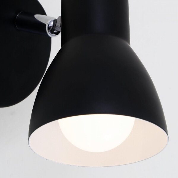 Briloner 10698889 - Nástěnné bodové svítidlo 1xE14/25W/230V černá