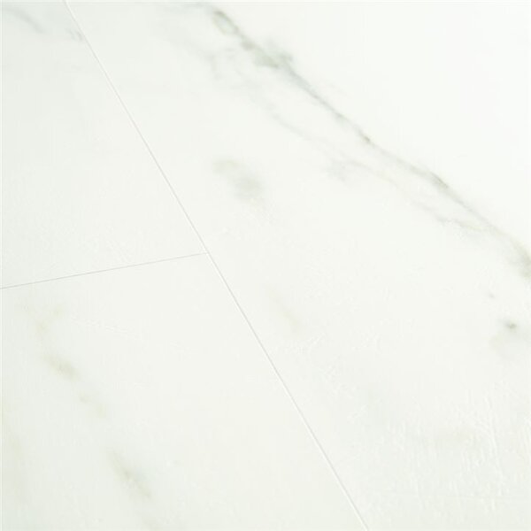 Quick-Step Alpha Vinyl Tiles Mramorová dlažba bílá AVST40136 1,848 m2