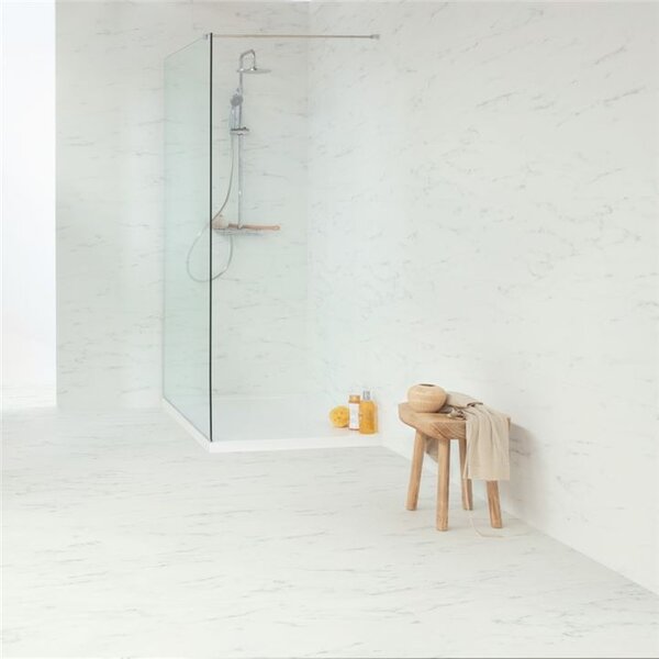 Quick-Step Alpha Vinyl Tiles Mramorová dlažba bílá AVST40136 1,848 m2