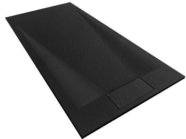 Sprchová vanička REA Bazalt 80x120- Black