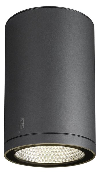 LA 1003442 ENOLA ROUND L Outdoor, stropní LED svítidlo, antracitové, CCT 3000/4000K - BIG WHITE (SLV)