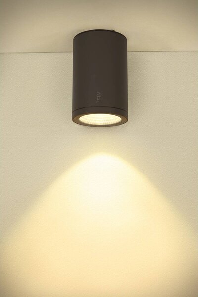 LA 1003442 ENOLA ROUND L Outdoor, stropní LED svítidlo, antracitové, CCT 3000/4000K - BIG WHITE (SLV)