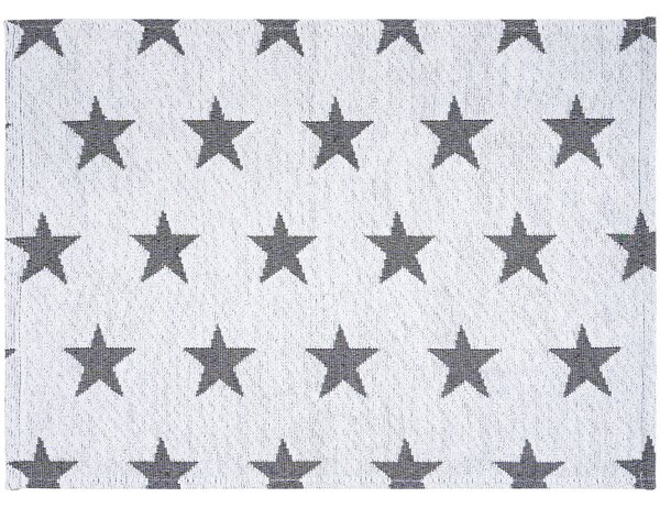 Dakls Prostírání Stars bílá, 30 x 45 cm