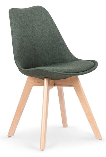 Halmar Jídelní židle K303 - tmavě zelená