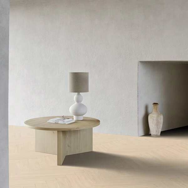 Gerflor Virtuo 55 Rigid Acoustic Herringbone Blomma Cream 1463 1,5 m2
