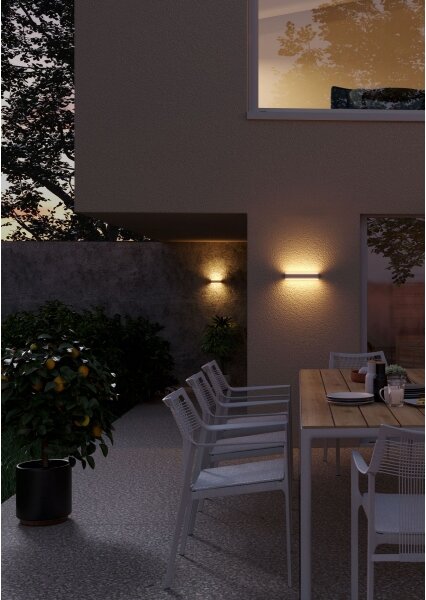 Redo 90404 - LED Venkovní nástěnné svítidlo DASH LED/9W/230V 4000K IP65 hnědá