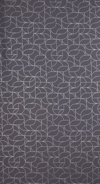 ZÁVĚS NA KROUŽCÍCH EVI 140X250 CM VZOROVANÁ