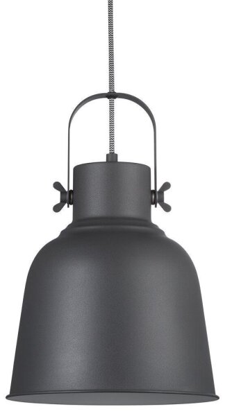 Nordlux - Lustr na lanku ADRIAN 1xE27/40W/230V pr. 25 cm antracit
