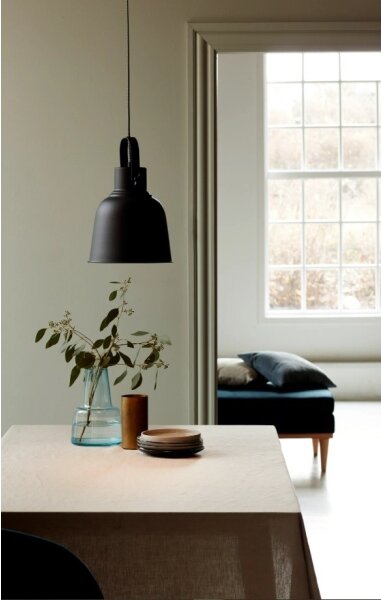 Nordlux - Lustr na lanku ADRIAN 1xE27/40W/230V pr. 25 cm antracit