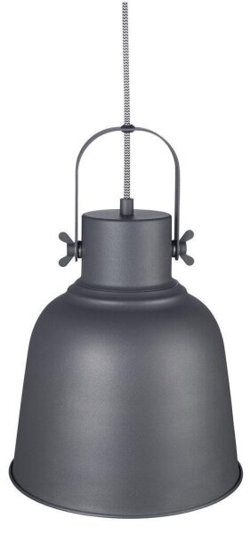 Nordlux - Lustr na lanku ADRIAN 1xE27/40W/230V pr. 25 cm antracit