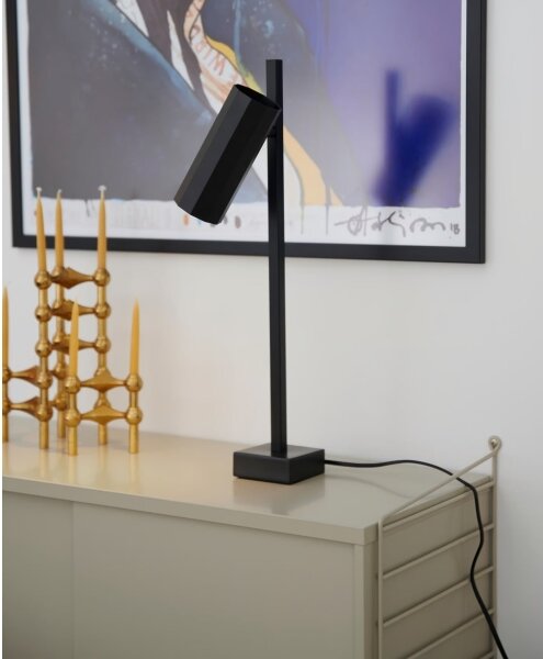Nordlux - Stolní lampa ALANIS 1xGU10/15W/230V černá