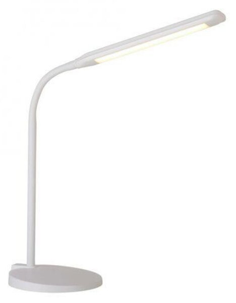 JUST LIGHT LED stolní lampa bílá stmívatelné dotykem CCT na psací stůl 2700-5000K LD 11030-16